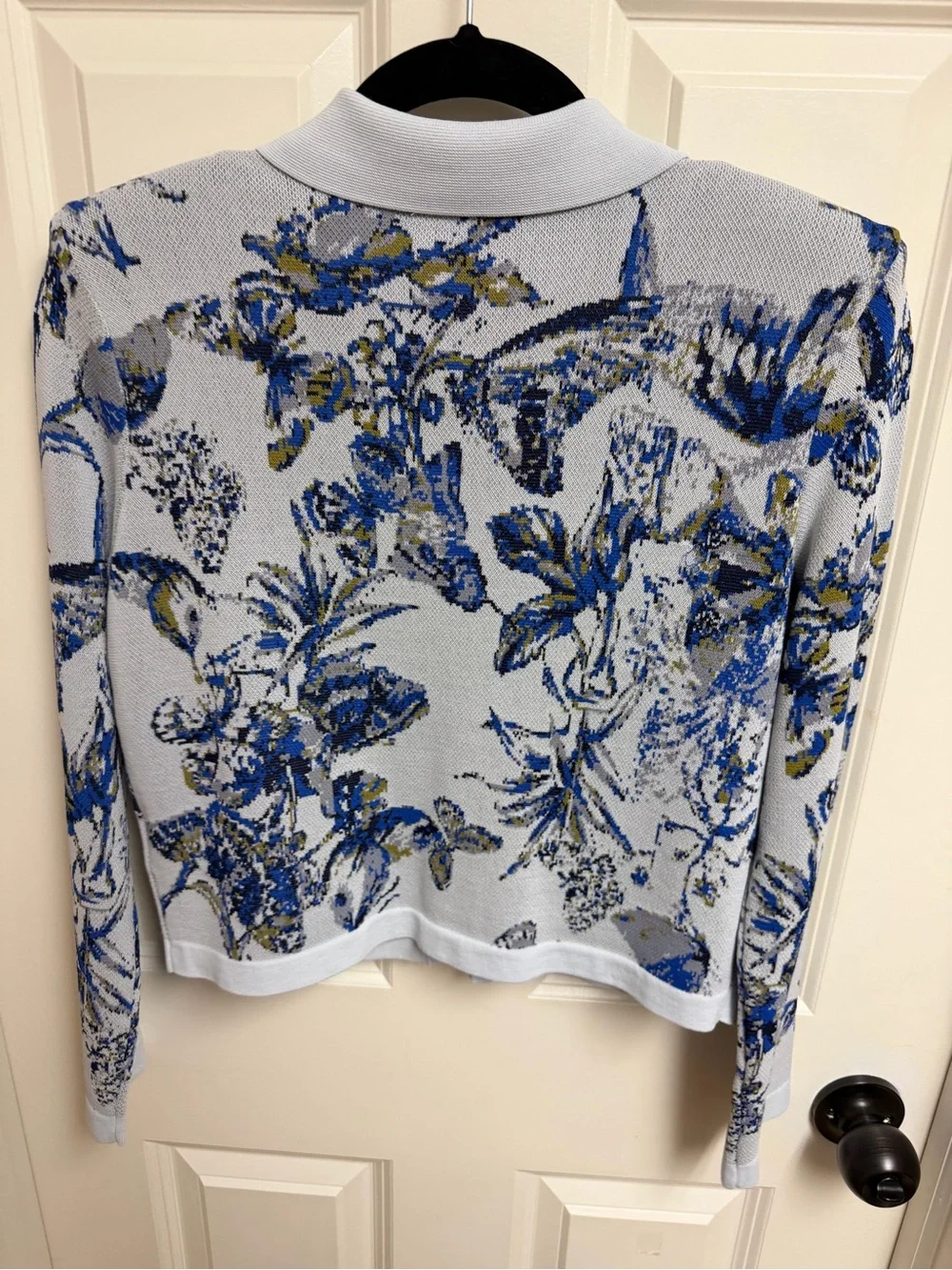 L'AGENCE Osiris Jacquard Cardigan Size Small - Picture 11 of 11